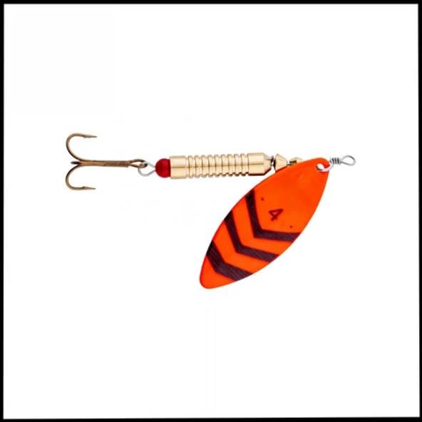 Uyguna-Yakala  Alabalık/Turna/Levrek Olta Kaşığı Döner Kaşık Turuncu-12g -KAS.755 ürün görseli
