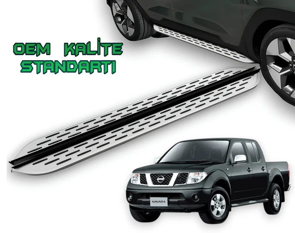 NİSSAN NAVARA 2006 2007 2008 2009 2010 2011 2012 2013 2014 2015 Araca Özel Yan Basamak ürün görseli 1