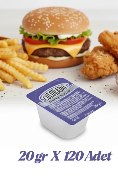Colorado Garlıc Mayonez Sos Küvet 20 gr 80 Adet ürün görseli