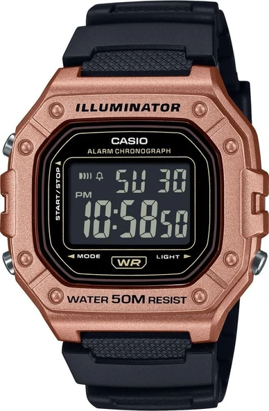 CASIO W-218HM-5BVDF ERKEK KOL SAATİ ürün görseli