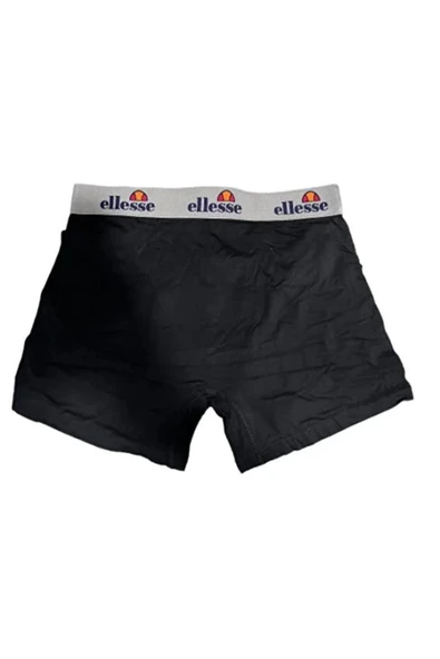 Ellesse M-EUM0024 Siyah Erkek 3'lü Boxer - Resim 3