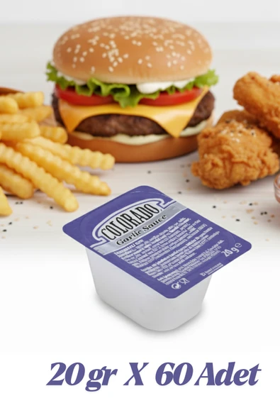 Colorado Garlıc Mayonez Sos Küvet 20 gr 60 Adet ürün görseli