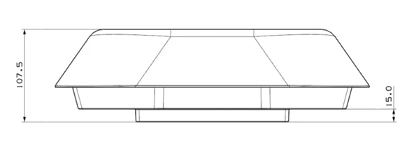 Plastim 560m3/H Standart Tepe Fanı - PFF5500 - Resim 5