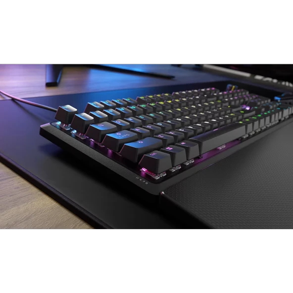Corsair K70 CORE RGB MLX Red Switch Türkçe Kablolu Gaming Klavye - Resim 4
