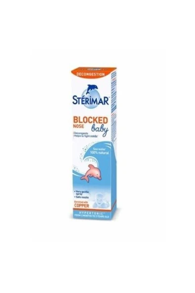 Sterimar Baby Burun Spreyi Blocked Nose Hipertonik Sprey 50 ml ürün görseli 1