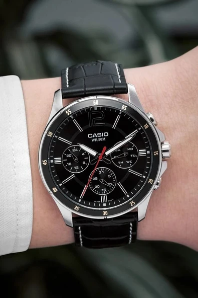 CASIO MTP-1374L-1AVDF ERKEK KOL SAATİ - Resim 5