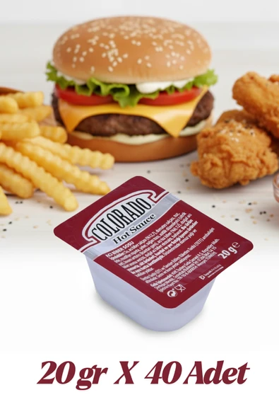 Colorado Hot Chili Sos Küvet 20 gr 40 Adet ürün görseli