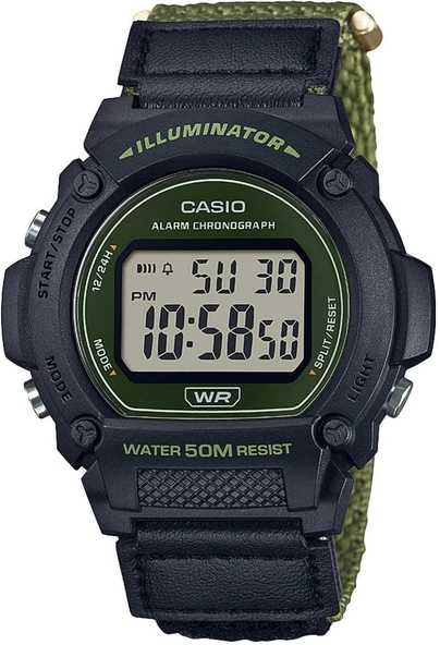 CASIO W-219HB-3AVDF ERKEK KOL SAATİ ürün görseli