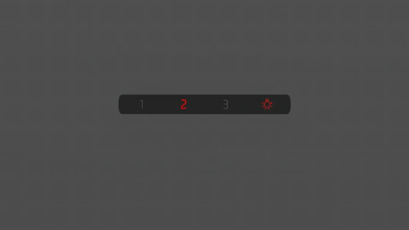 Profilo DVK8J671 Cam Yüzey Duvar Tipi Davlumbaz Gri - Resim 2