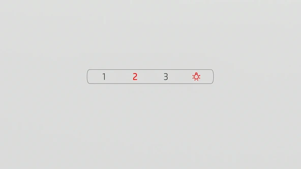 Profilo DVK8J621 80 Cm Beyaz Cam Duvar Tipi Davlumbaz - Resim 3