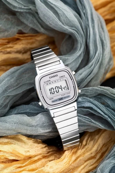 CASIO LA670WA-7DF KADIN KOL SAATİ - Resim 5