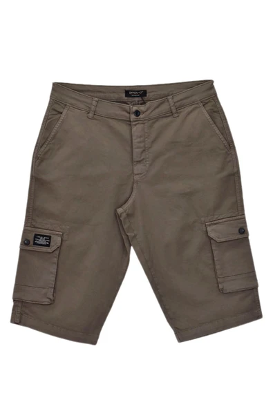 Erkek Kargo Cepli Kanvas Kapri Şort BGL-ST04736 ürün görseli
