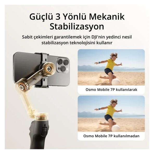 DJI Osmo Mobile 7P DJI Türkiye Karacasulu Garantili - Resim 3