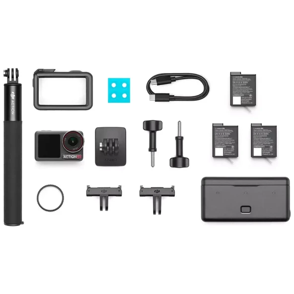DJI Osmo Action 5 Pro Adventure Combo DJI Türkiye Karacasulu Garantili - Resim 2