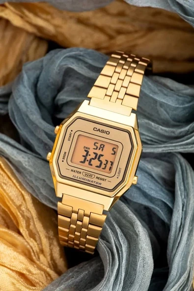 CASIO LA680WGA-9DF KADIN KOL SAATİ - Resim 4