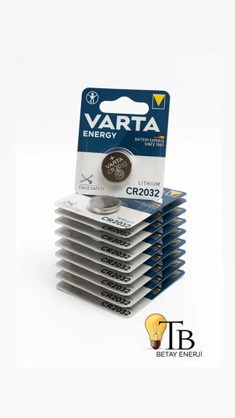 Varta CR2032 Lithium 3V 10’lu Avantajlı Paket ürün görseli