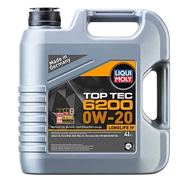 LI20788 - 0W-20 Motor Yağı Top Tec 6200 4L - Liqui Moly ürün görseli