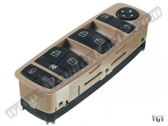 Mercedes Cam Acma Salteri On Sol (komple, Bej) A-Class W169 04>12 B-Class W245 05>11 - Wenderparts Ma1698206610bg ürün görseli