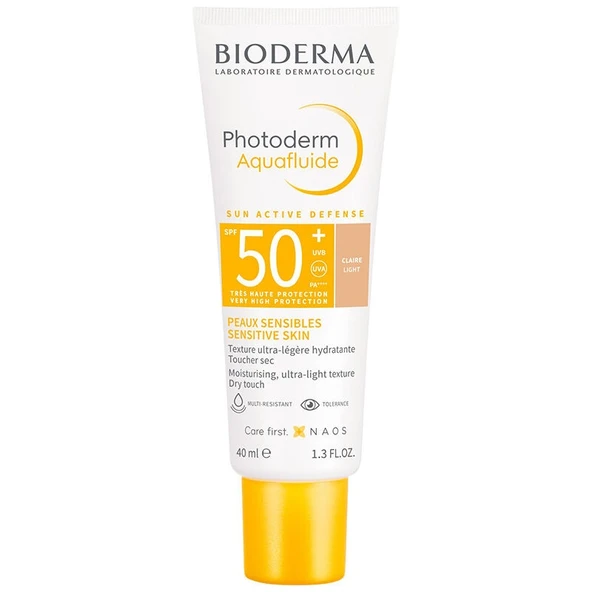 Bioderma Photoderm Aquafluide Claire Light SPF50 40 ml ürün görseli 1