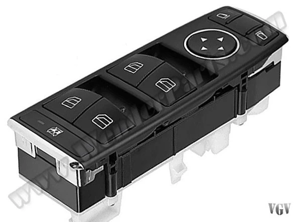 Mercedes Cam Acma Salteri Sol On (komple, Ayna Katlamasız) X204 08>15 W204 07>14 S204 07>14 W212 09>13 C207 0 - Wenderparts Ma2128208210 ürün görseli