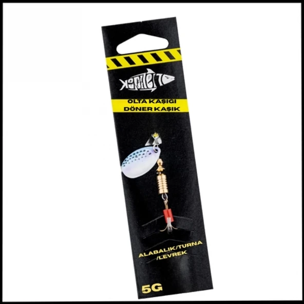 Uyguna-Yakala Alabalık/Turna/Levrek Olta Kaşığı Döner Kaşık - 5g -KAS.750 ürün görseli