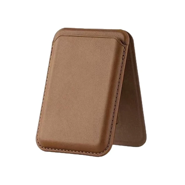 E2M MAGSAFE STANDLI DERİ CÜZDAN TABA ürün görseli