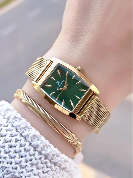 Daniel Klein Çelik Hasır Kordon 2 Yıl Garantili 3Atm Suya Dayanıklı Kadın Kol Saati+Bileklik B141194 ürün görseli