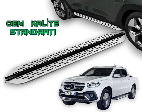 MERCEDES X CLASS 2017 2018 2019 2020 Araca Özel Yan Basamak ürün görseli 1