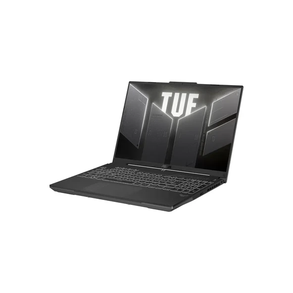 Asus TUF Gaming F16 FX607VJ-RL016 Intel Core 5 210H 8GB Ram 512GB SSD Nvidia GeForce RTX 3050 (6GB) 16" FreeDos Siyah Gaming LaptopSıfır - Resim 5