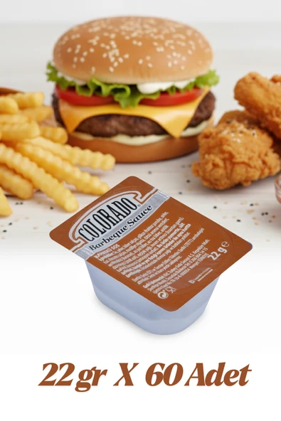 Colorado Barbekü Sos Küvet 22 gr 60 Adet ürün görseli 1