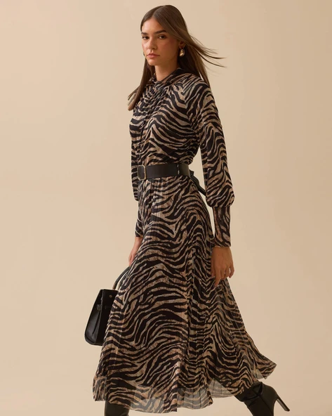 10002521310016 SEÇİL GÜNLÜK ELBİSE - Resim 3