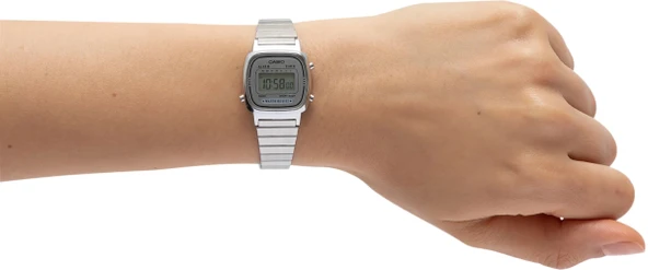 CASIO LA670WA-7DF KADIN KOL SAATİ - Resim 3