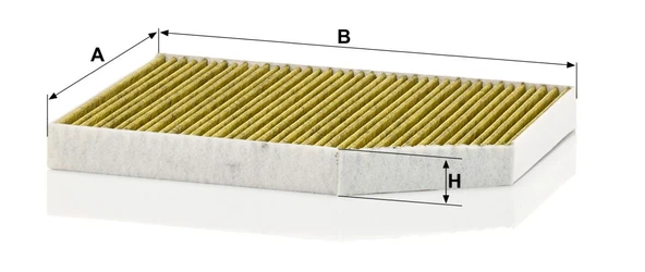 FP 30 007 - Kabin hava filtresi -  MANN FILTER - Resim 2