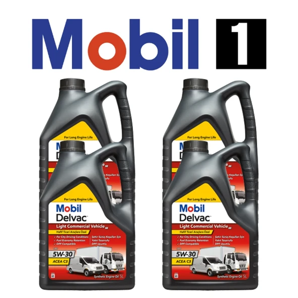 M-DELVAC M LIGHT COM M 5W30 - Mobil1 - Resim 3