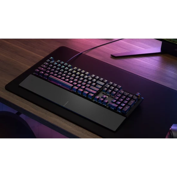 Corsair K70 CORE RGB MLX Red Switch Türkçe Kablolu Gaming Klavye - Resim 2