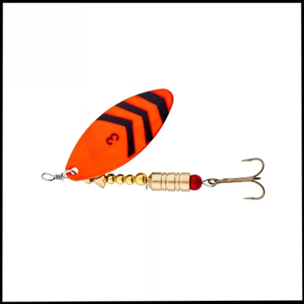 Uyguna-Yakala Turuncu Flaş - 7g -Alabalık/Turna/Levrek Olta Kaşığı Döner Kaşık -KAS.754 ürün görseli