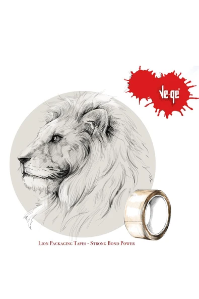 Koli Bantı Aslan 45x100 Şeffaf (6 ADET) - Resim 4