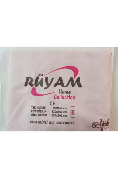 Çift Kişilik Elektirikli Battaniye // Ebat: 120 Cm X 160 Cm Çift Kişilik ürün görseli