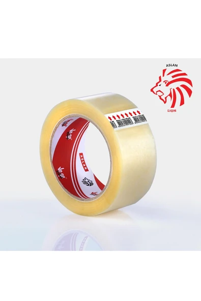 Koli Bantı Aslan 45x100 Şeffaf (6 ADET) - Resim 2