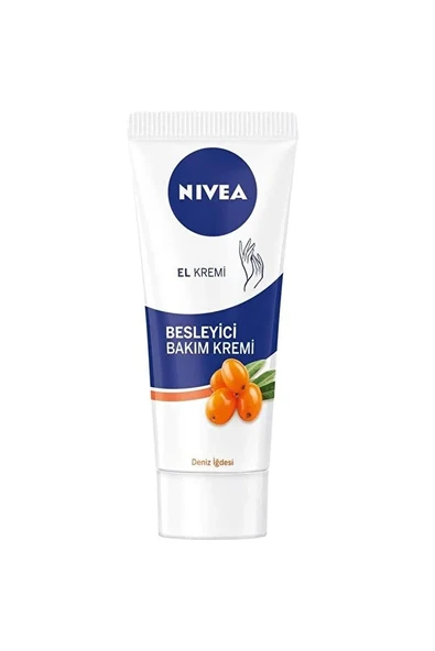 NIVEA Besleyici Bakım El Kremi Deniz İğdesi 75 ml ürün görseli