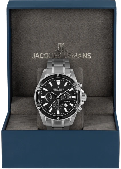 JACQUES LEMANS LIVERPOOL 1-2141E ERKEK KOL SAATİ - Resim 2