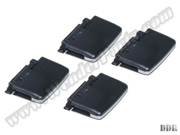 Mercedes Klima/kalorıfer İzgara Kulpu On Siyah W204 Set 4ad - Wenderparts Ma2048306154p4 ürün görseli 1