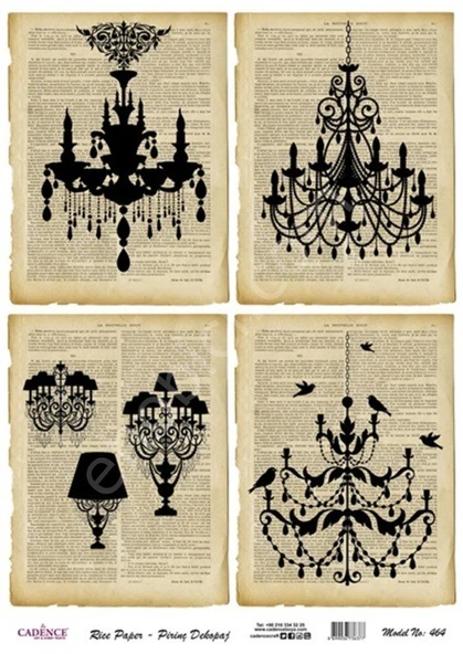 Model 464 - Pirinç Dekopaj Cadencecraft - Resim 2