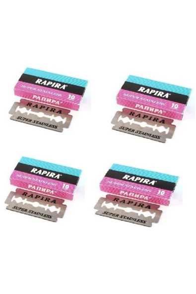Yaprak Jilet 10 Lu Paket 4 Adet Fiyatıdır Jilet Sayısı 10x4=40 Adettir garaccu ürün görseli
