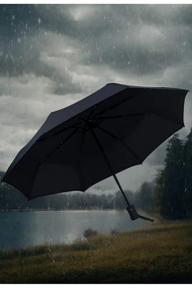 Tam Otomatik Açılır Kapanır Kısa Kırılmaz Şemsiye ürün görseli