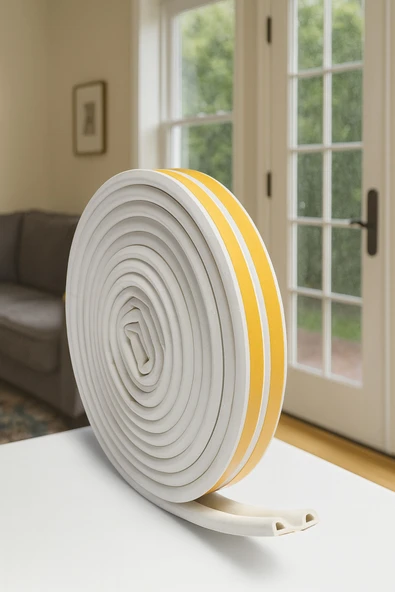 Wuvera Top 2x10=20 Mt Kapı Fitili Ve Pencere Fitili Bandı Beyaz ürün görseli