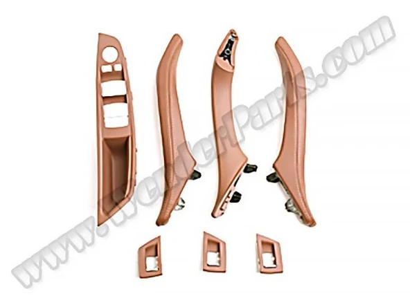 Bmw Kapı Tutamak Seti On Arka Deri Kaplamalı (sampanya) Bmw F10+lci - Wenderparts Ba51417225875r7 ürün görseli