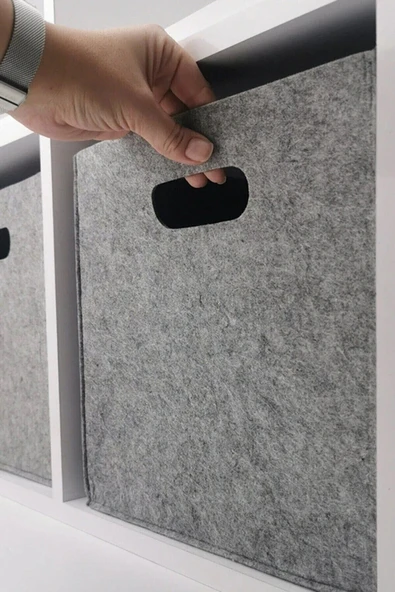 Çok Amaçlı Keçe Organizer Dolap Içi Düzenleyici ürün görseli