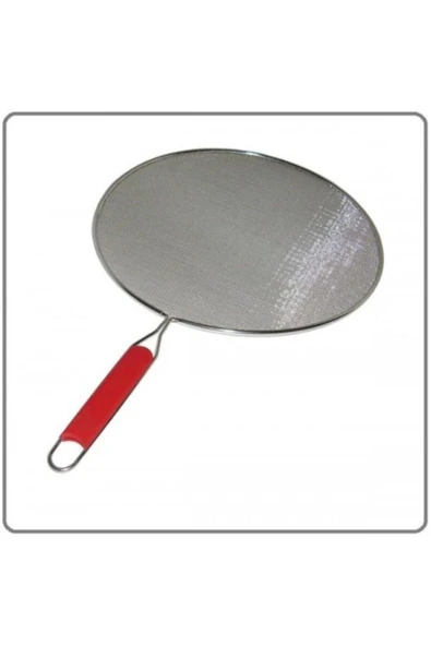Saplı Yağ Sıçratmaz 29 CM Kullanışlı Pratik Yağ Sıçratmaz - Resim 3