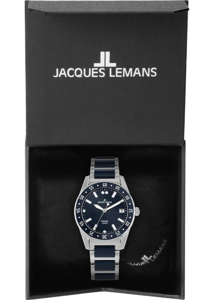 JACQUES LEMANS LIVERPOOL 42-10B ERKEK KOL SAATİ - Resim 3